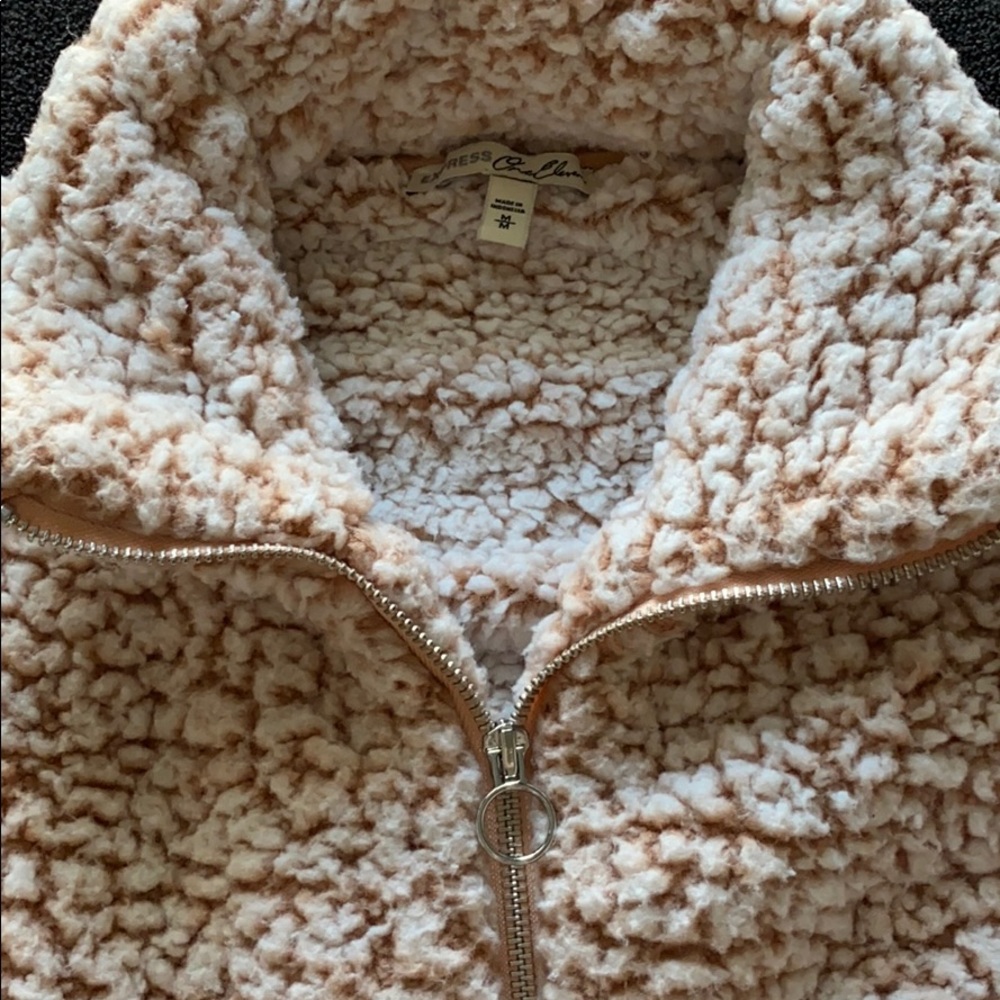 Express Sherpa Sweatshirt - Picture 3 of 4
